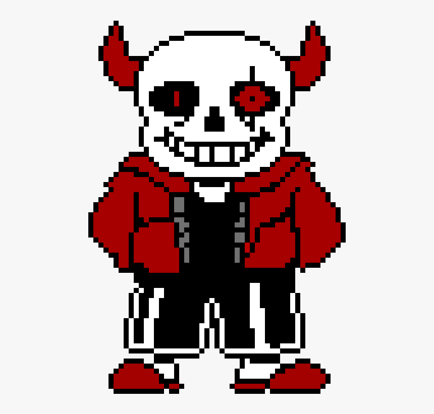 Sans Png , Png Download - Reaper Sans Pixel Art, Transparent Png