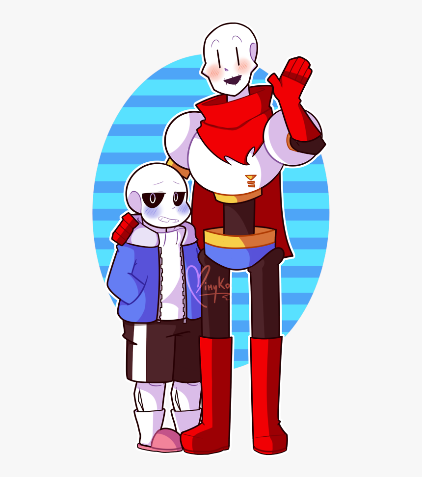 Ut Sans And Papyrus, HD Png Download