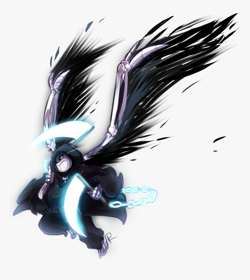 Transparent Angel Wings Png Tumblr - Reapertale Sans, Png Download