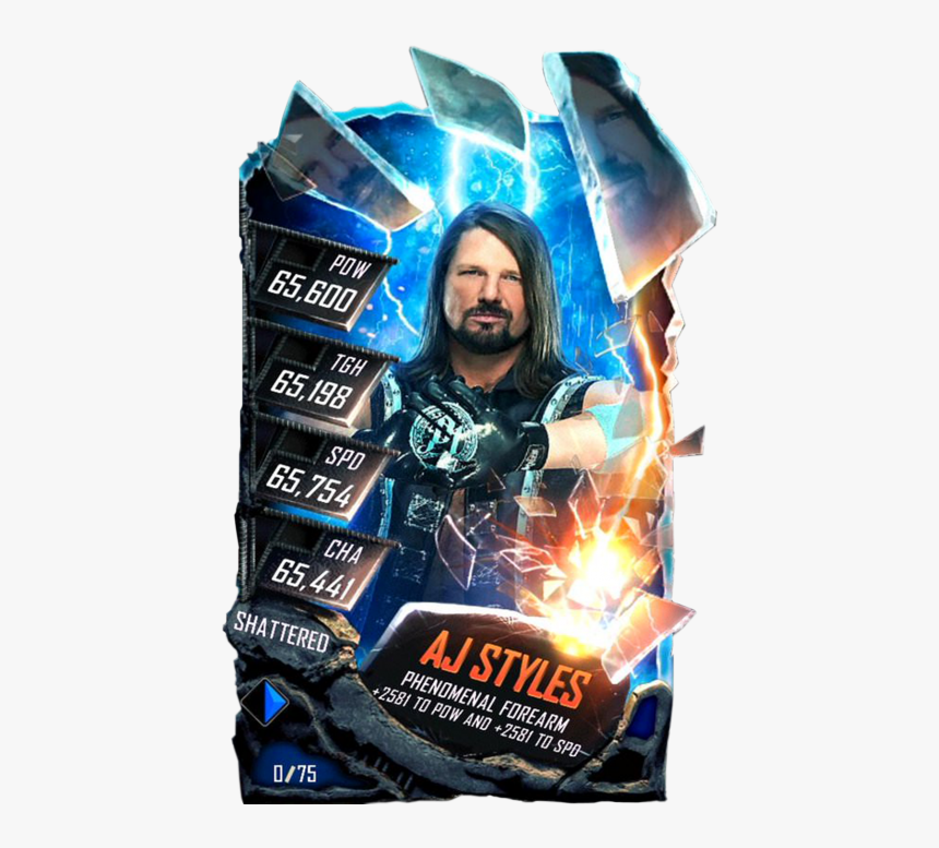 Wwe Supercard Shattered Cards, HD Png Download