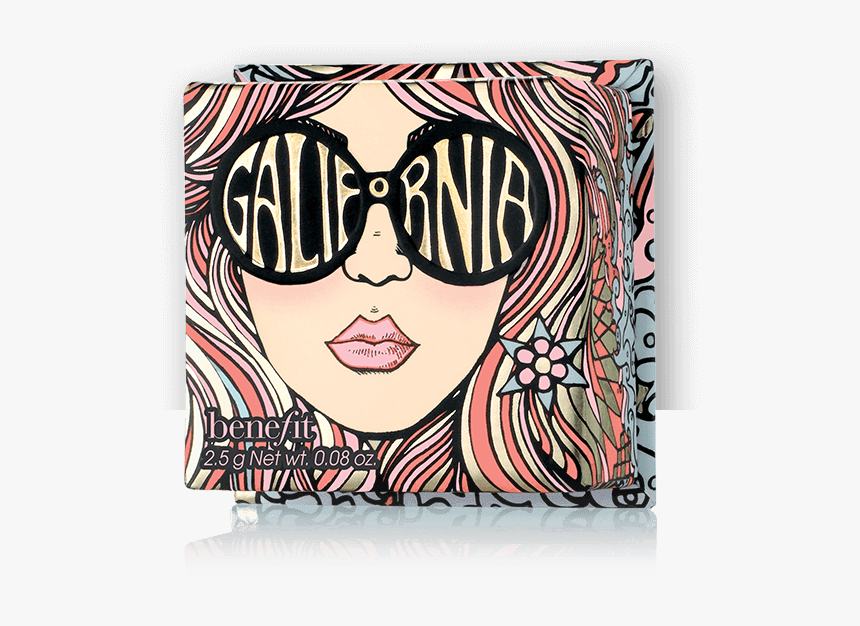 Galifornia Bright Pink Blush Gives You A Golden Pink - Galifornia Powder Blush Travel Size Mini, HD Png Download