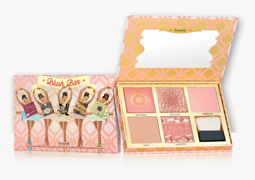Blush Bar Limited-edition Palette Includes Every Blush - Benefit Blush Bar แท้, HD Png Download