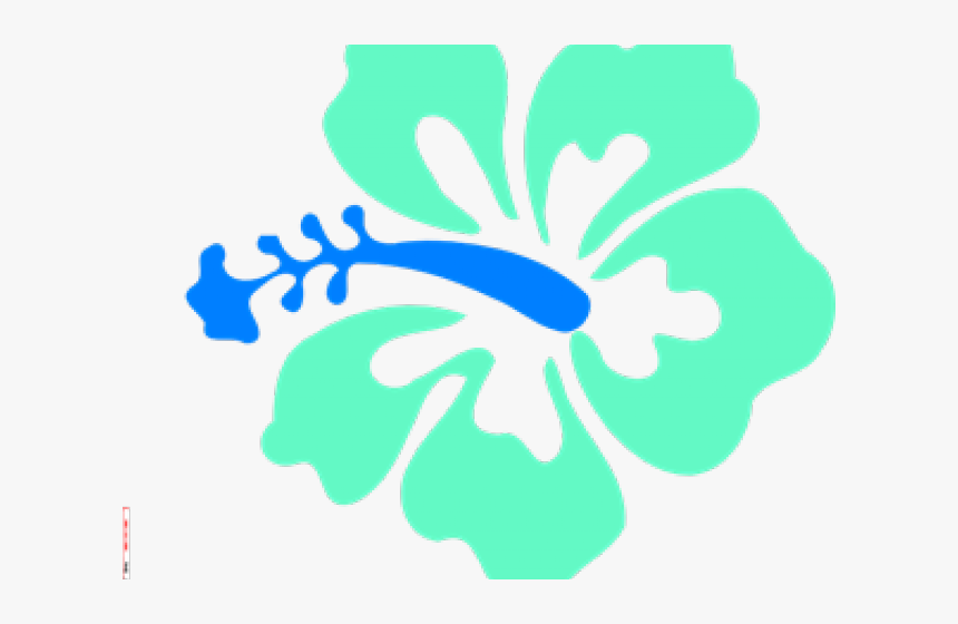 Hibiscus Clipart Coral - Clipart Hibiscus Flower Png, Transparent Png