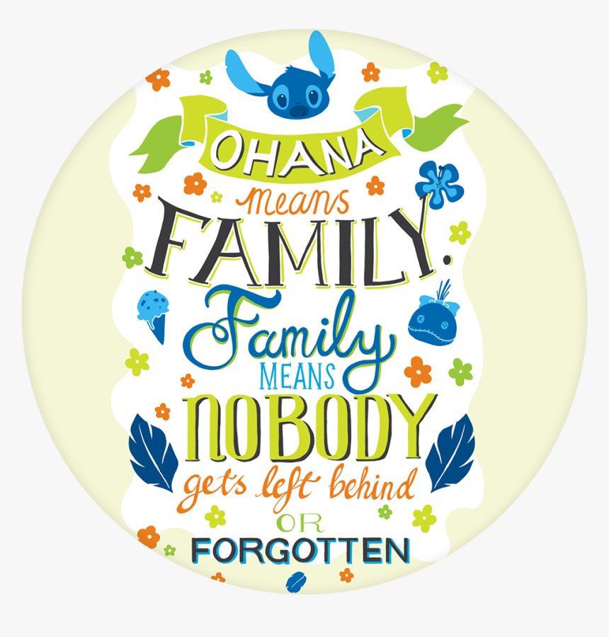 Disney Quote Pop Grip - Circle, HD Png Download