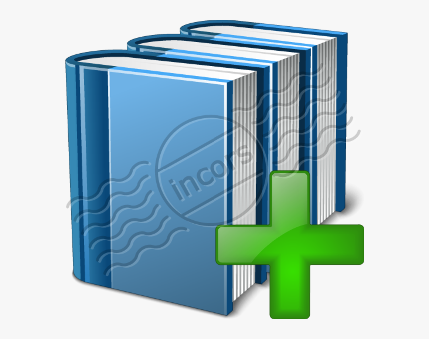 Blue Add Free Images - Add Books Icon Png, Transparent Png