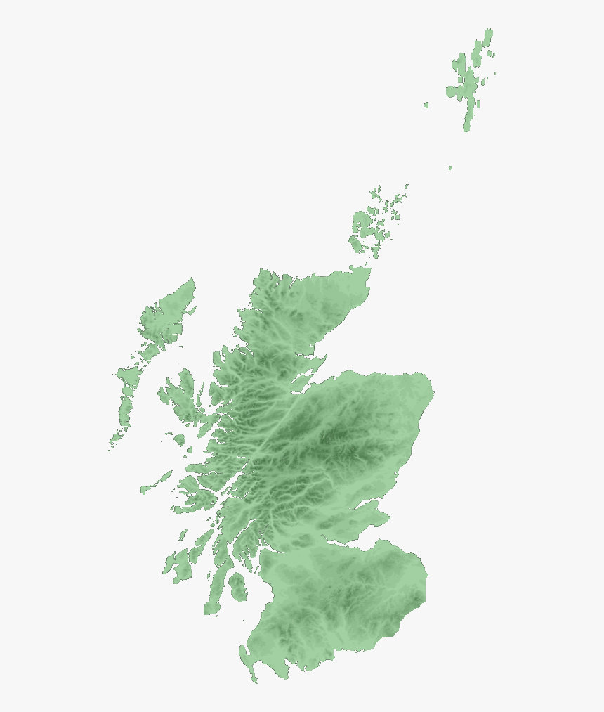 Scotland Template (hr) - Charles I Of England Map, HD Png Download