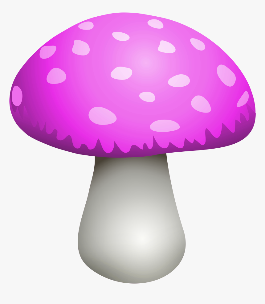 Pink Mushroom Png Clipart - Mushroom Clipart Png, Transparent Png