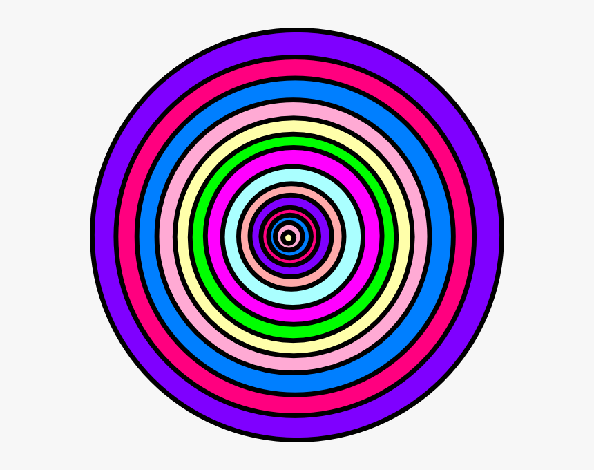 Colorful Dot Svg Clip Arts - Compass Clipart, HD Png Download