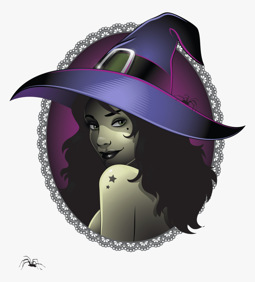 Transparent Witchcraft Clipart - Sexy Witch Clip Art, HD Png Download