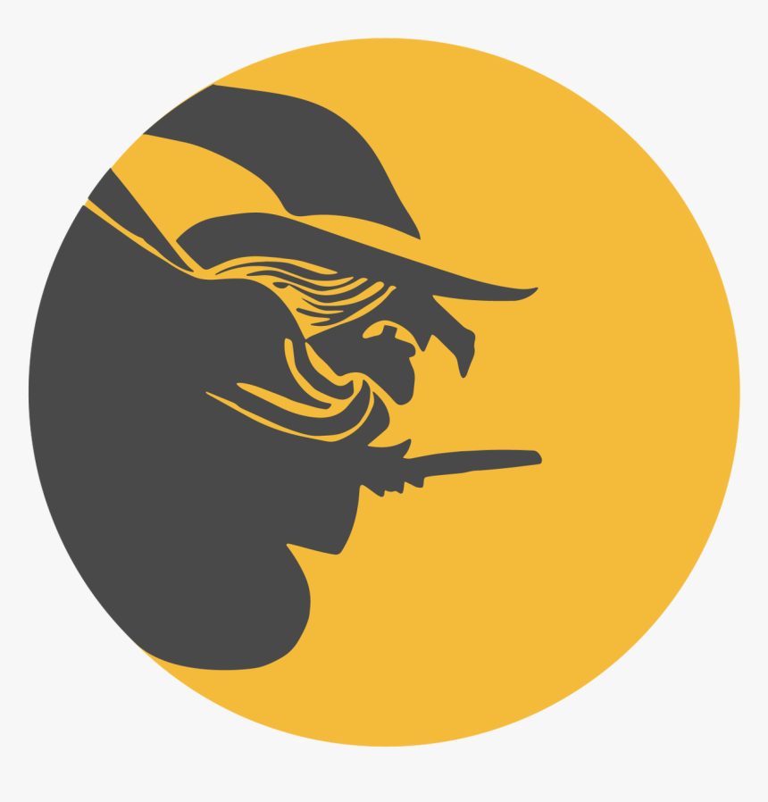 Halloween Party Logo Black And White Clipart, HD Png Download