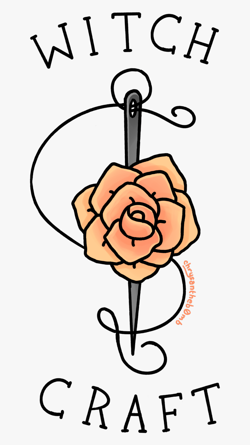 Personal Tattoo Witch Digital Witchcraft Complete Tattoo - Witch Png, Transparent Png