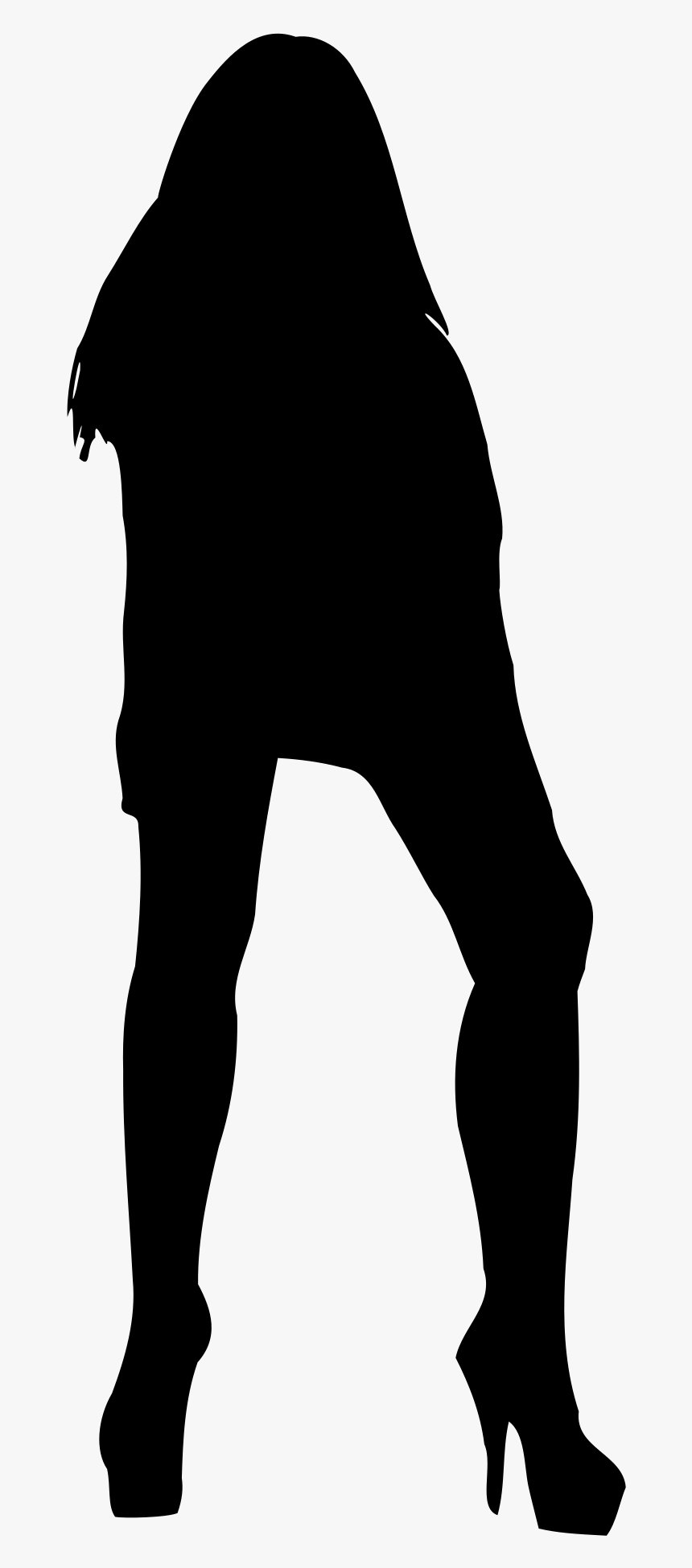 Transparent Free Clipart Woman Silhouette - Silhouette, HD Png Download