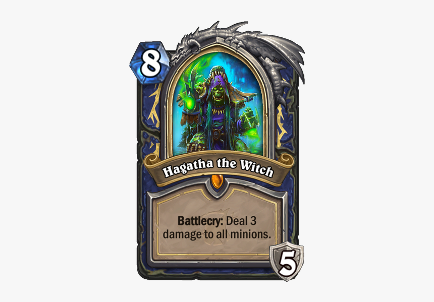 Hagatha The Witch - Hagatha The Witch Hearthstone, HD Png Download