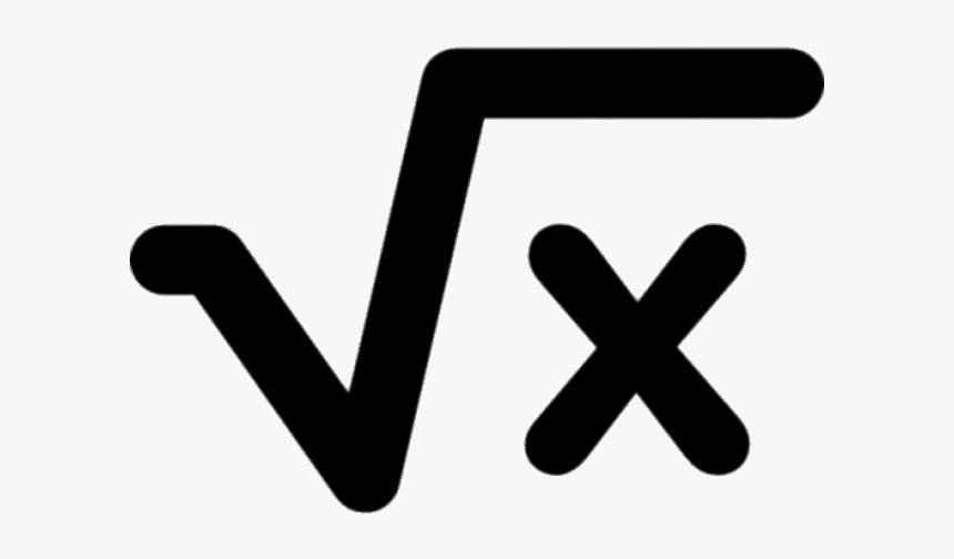 Square Root Of X - Square Root Png, Transparent Png