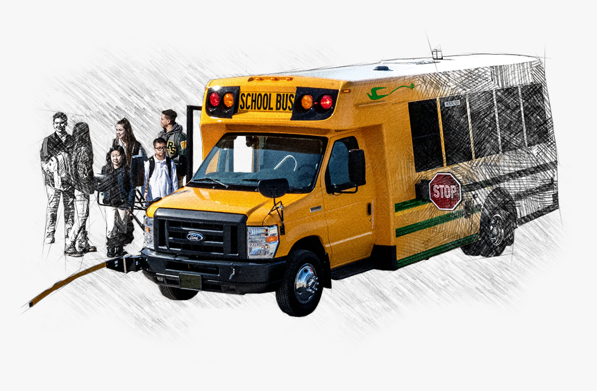 Blue Bird Micro Bird, HD Png Download