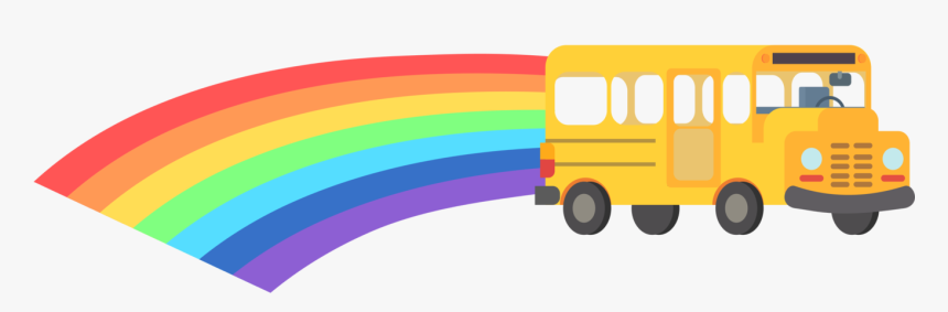 Vehicle,truck,mode Of Transport - תמונה של אוטובוס מצוירת, HD Png Download