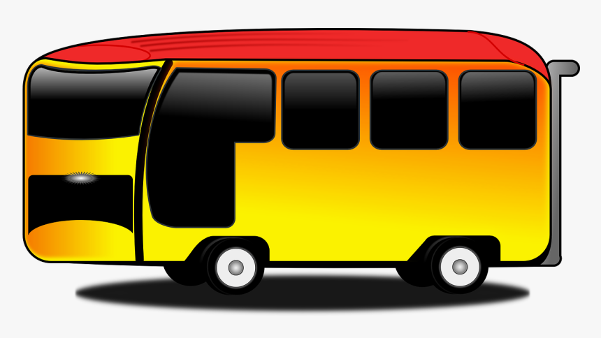 Bus Cartoon Png, Transparent Png