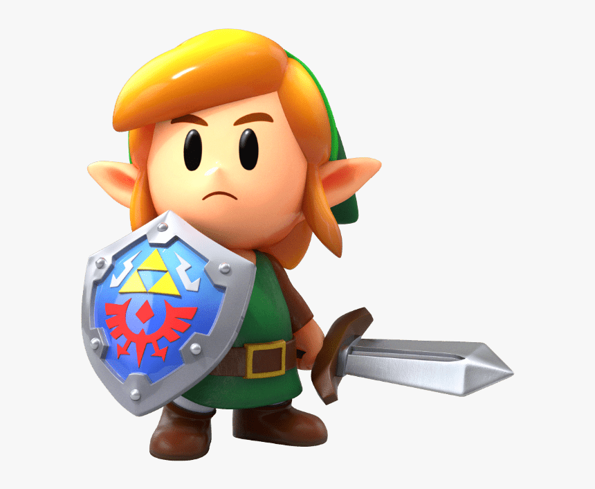 Nswitch Zeldalinksawakening Char Link Front - Legend Of Zelda Link's Awakening Character, HD Png Download