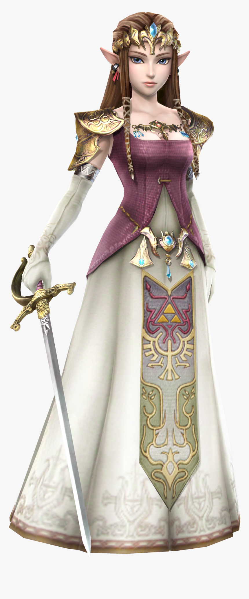 Death Battle Wiki - Legend Of Zelda Twilight Princess Zelda, HD Png Download