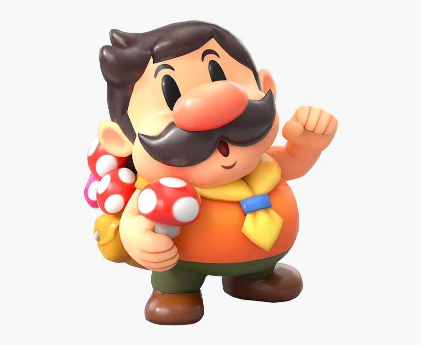 Nswitch Zeldalinksawakening Char Tarin - Link's Awakening Switch Characters, HD Png Download