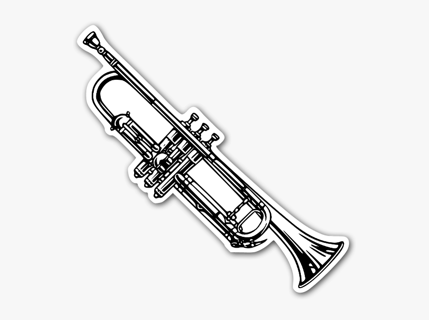 Cornet Trumpet Sticker - Trumpet Sticker Png, Transparent Png
