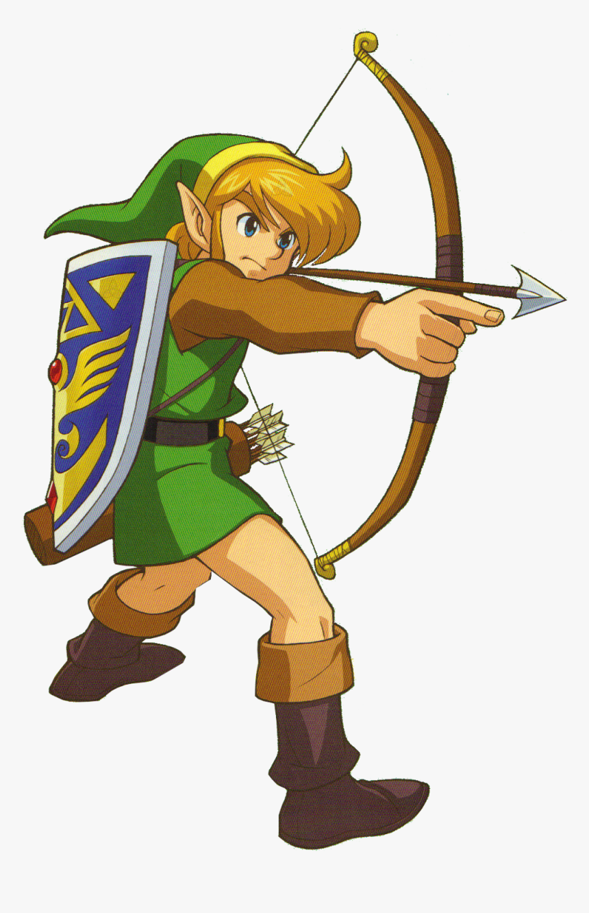 The Legend Of Zelda - Legend Of Zelda A Link, HD Png Download