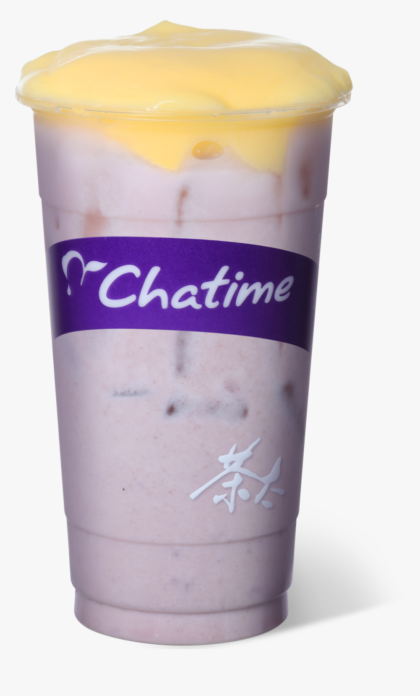 ¨¡ày¥¬¤b¥¤¯ùtaro Pudding Milk Tea - Frozen Carbonated Beverage, HD Png Download