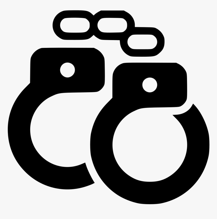 Handcuffs - Handcuffs Icon, HD Png Download