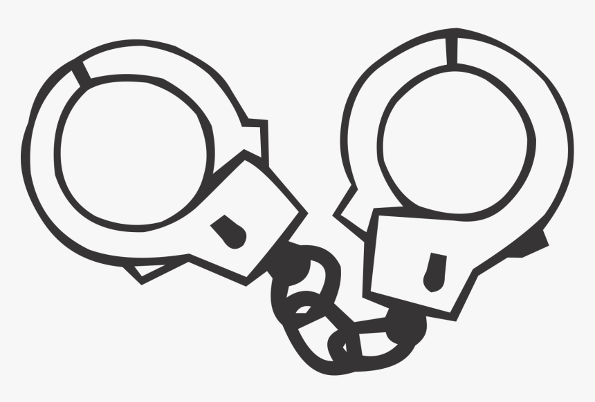 Jacket , Png Download - Black And White Handcuffs, Transparent Png