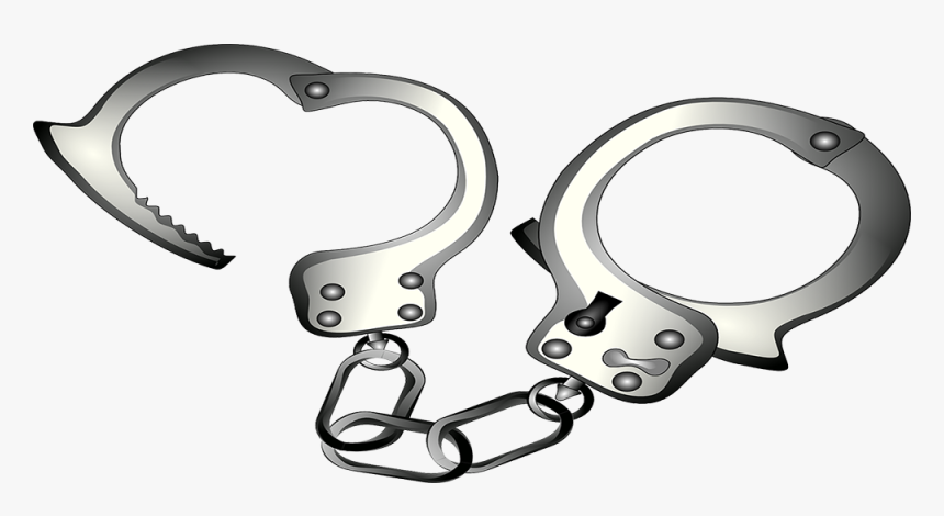 Handcuffs Clipart Png - Transparent Handcuffs Clipart, Png Download