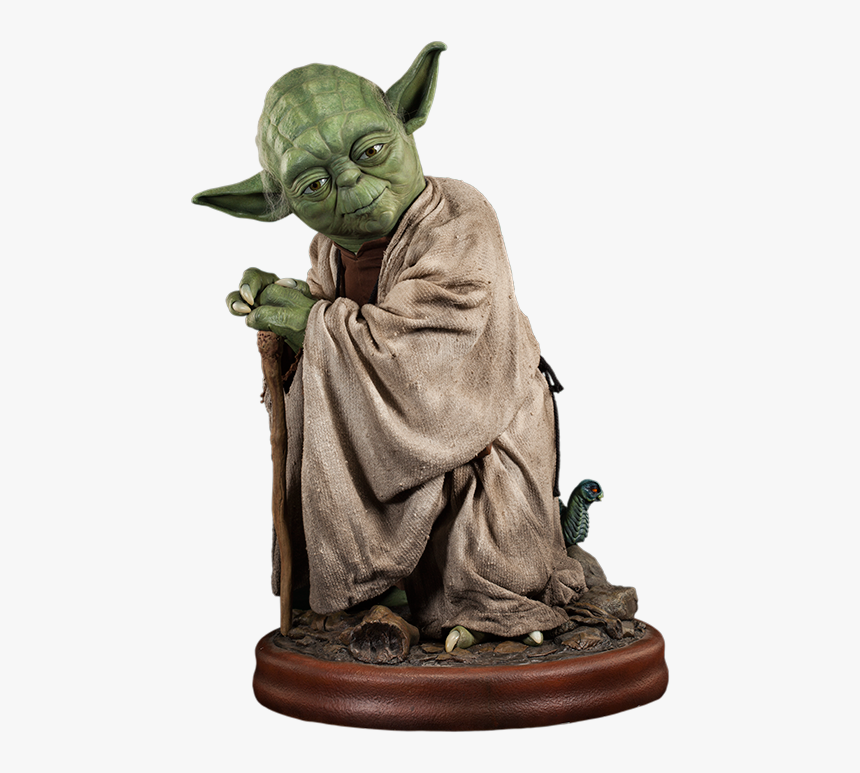 Pre-order Sideshow Star Wars Yoda Life Size Figure - Life Size Yoda, HD Png Download