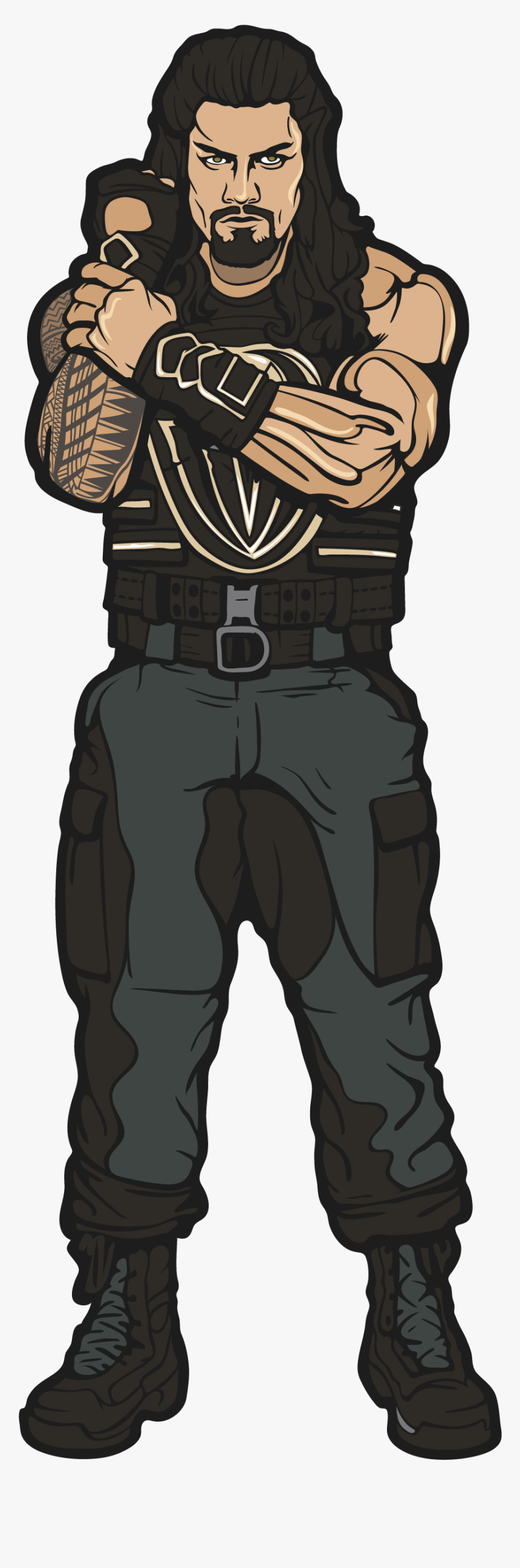 Figpin Wwe Roman Reigns, HD Png Download
