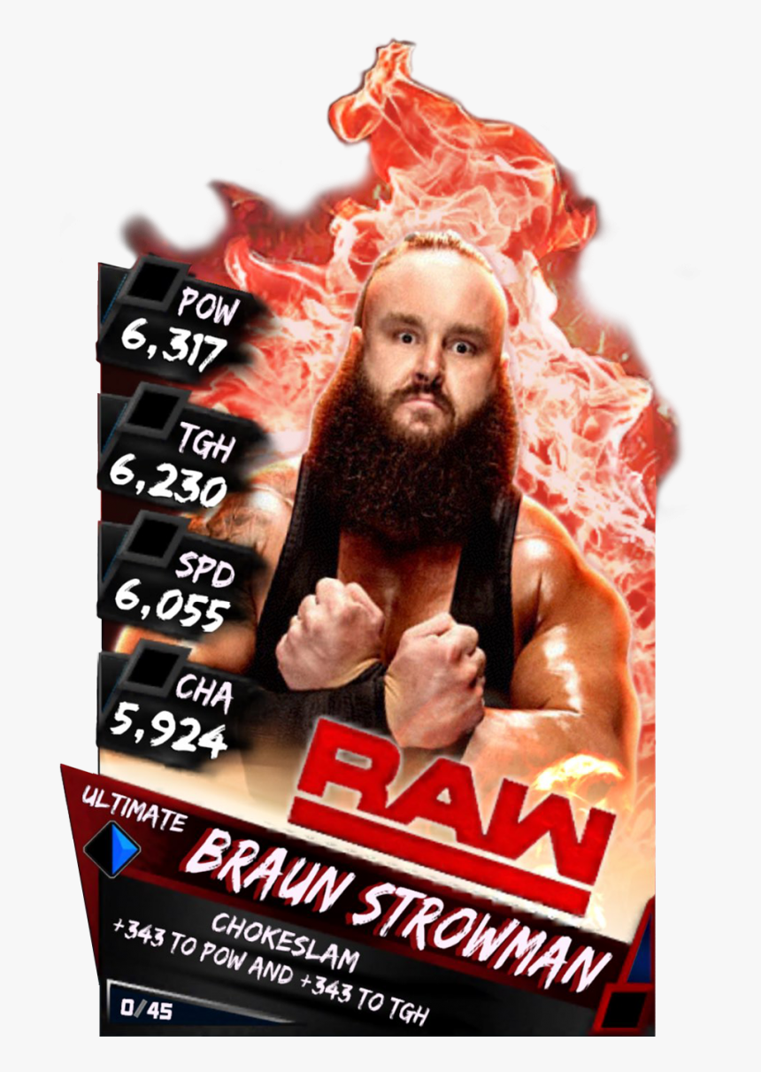 Wrestlemania Supercard Braunstrowman R10 Summerslam - Wwe Supercard Roman Reigns Ultimate, HD Png Download