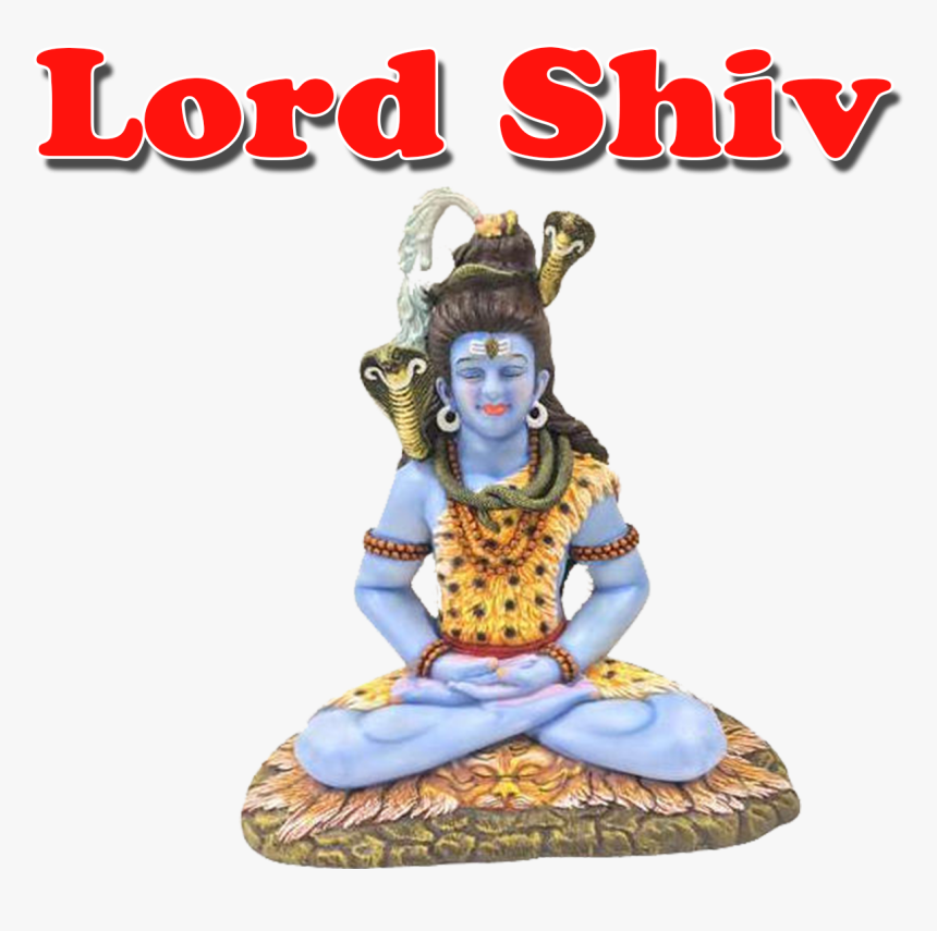 Lord Shiv Png Transparent Image - Statue, Png Download