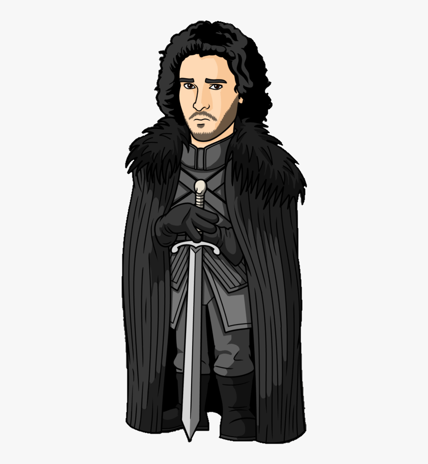 Game Of Thrones Jon Snow Clipart, HD Png Download