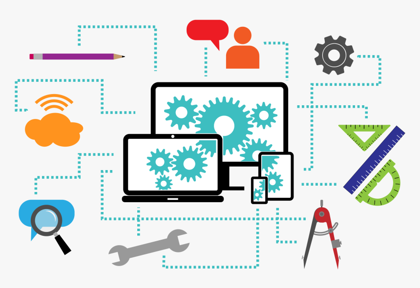 Website Development Png - Web Development Vector Png, Transparent Png