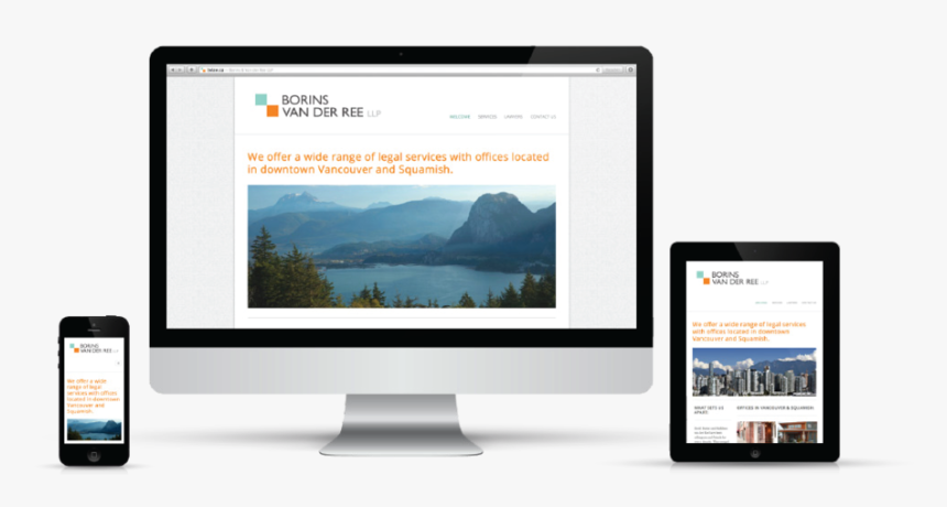 Van Der Ree Law Website - Website Mobile Png, Transparent Png
