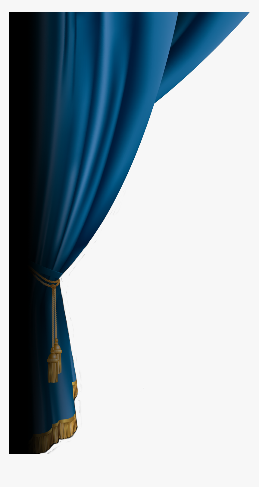 Curtain Clipart Closed Curtain Blue Stage Curtain Png