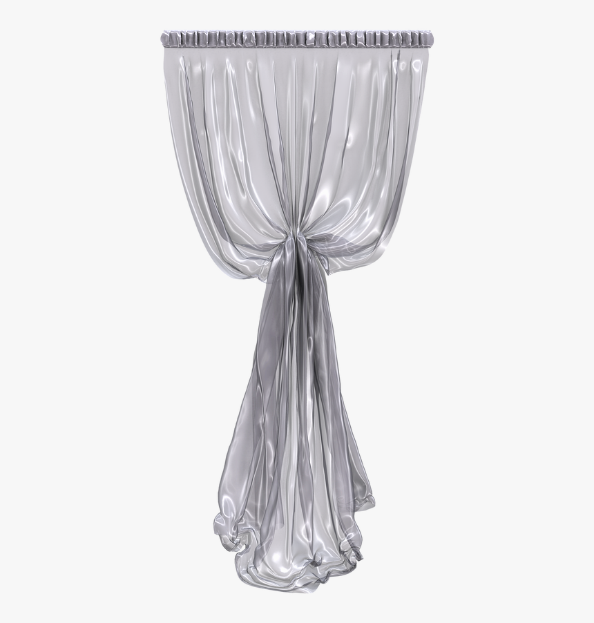 Curtain, Fabric, Transparent, Translucent, Hell, White - Curtain, HD Png Download