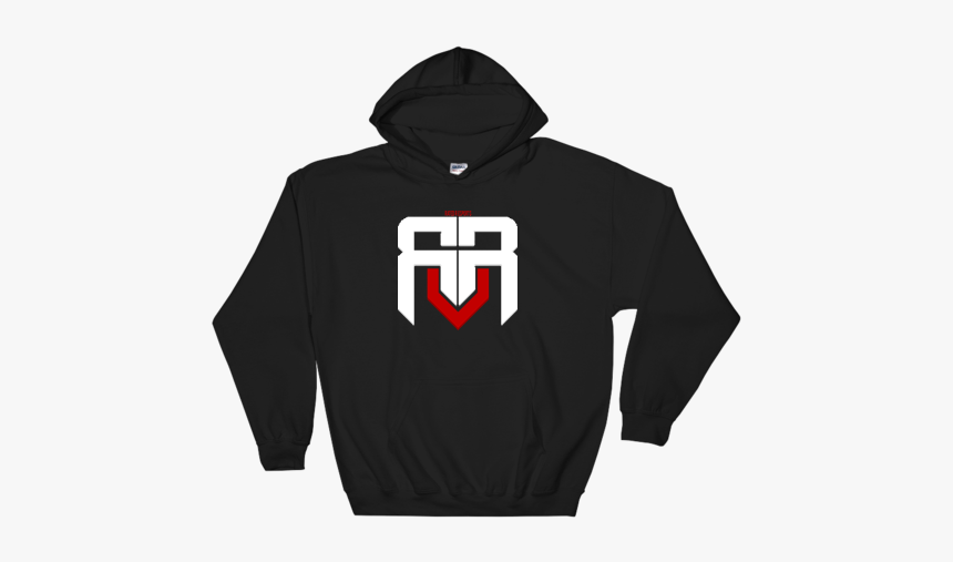 Black Hoodie Gildan Front, HD Png Download