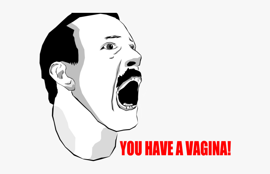 You Have A Vagina Wwe 2k14 Face Facial Expression Nose - Shout, HD Png Download
