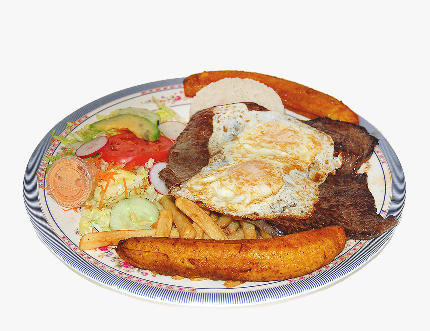 Full Breakfast Food Dish Lunch - Plato De Desayuno Png, Transparent Png