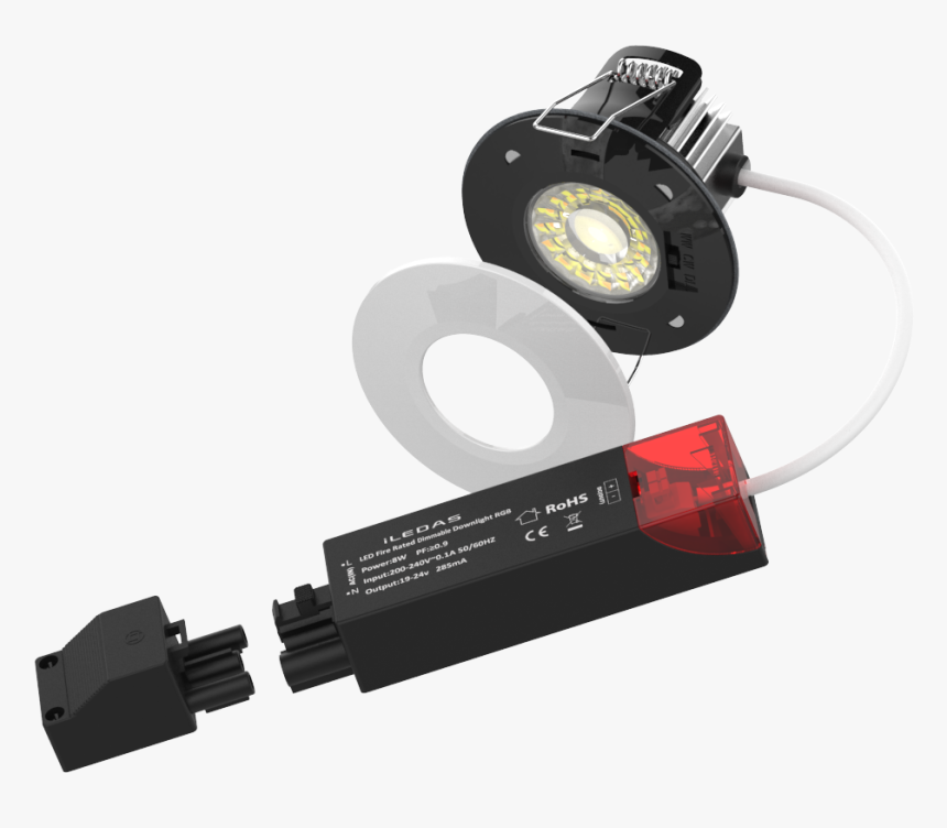 Car Light-emitting Diode Accessory Electronics Lichtfarbe - Quartz Clock, HD Png Download