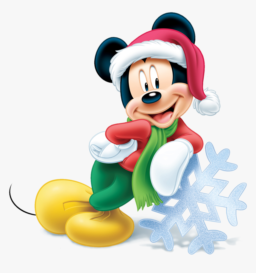 Christmas Mickey Png - Mickey Mouse Holiday, Transparent Png