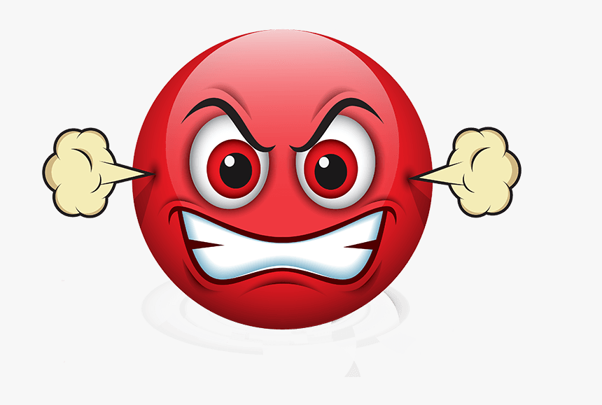Transparent Barrel Clipart - Angry Emoji, HD Png Download , Transparent