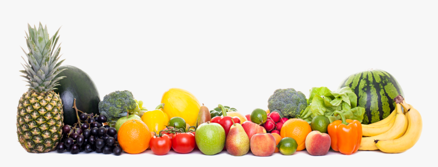 Transparent Fruits And Vegetables Png - Fruits And Vegetables Png, Png Download