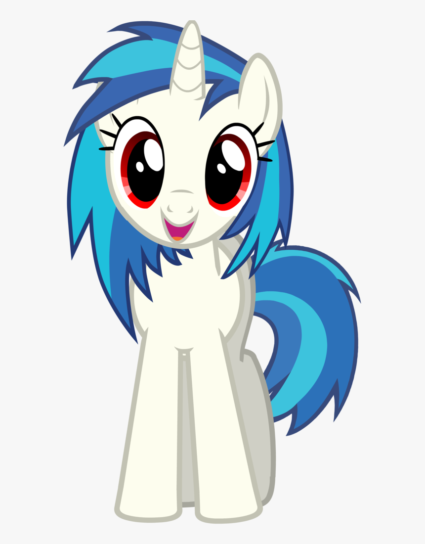 Photo Cute Little Vinyl Scratch - Mlp Cute Vinyl, HD Png Download