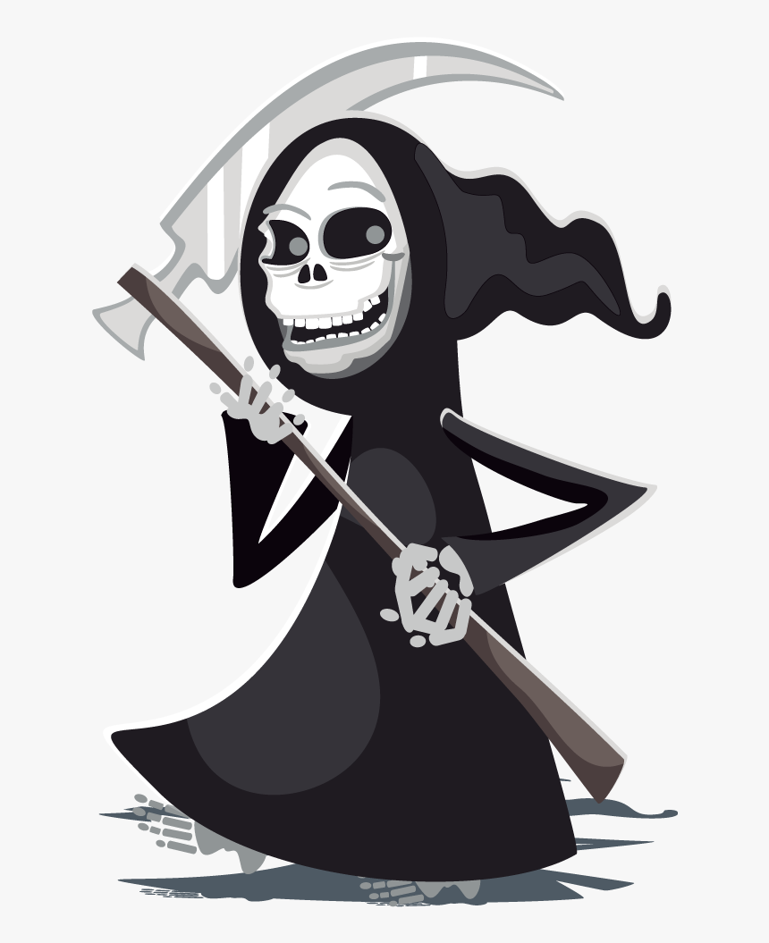 Transparent Background Grim Reaper Clipart, HD Png Download