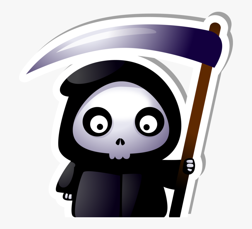 Grim Reaper Png - Grim Reaper Cute Png, Transparent Png