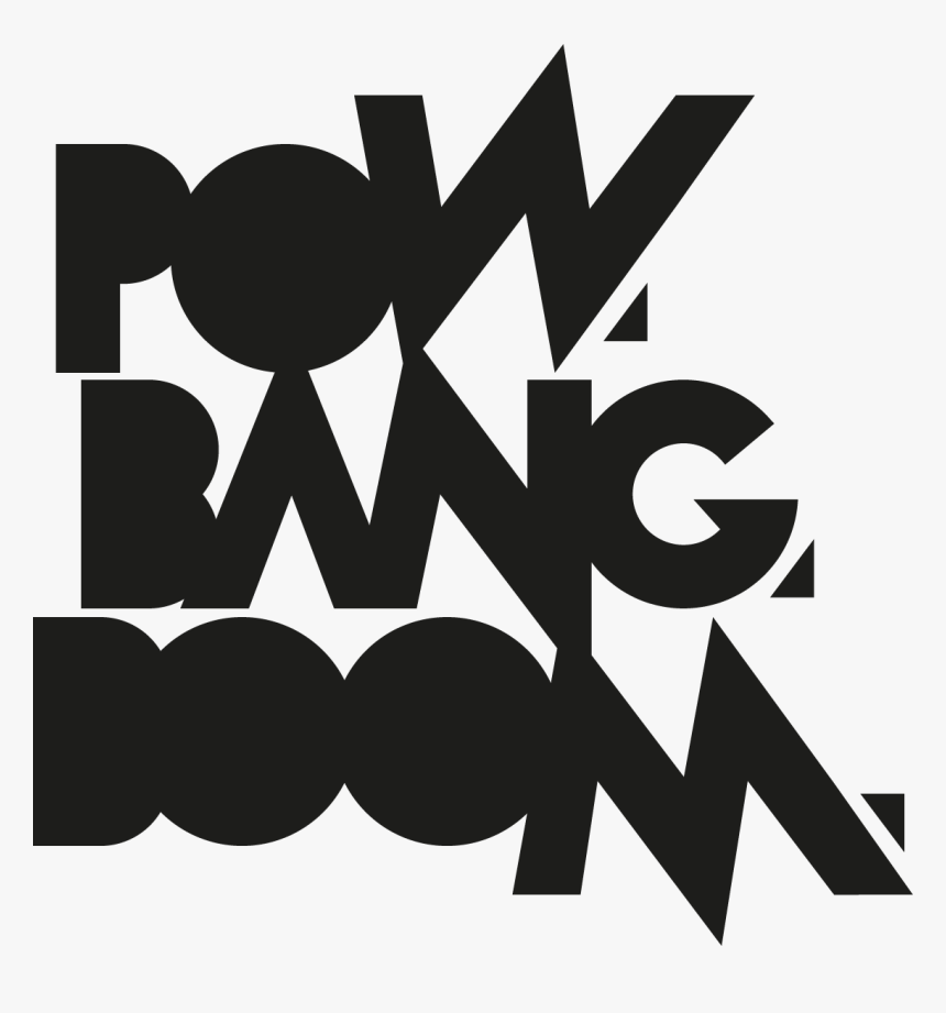 Pow Bang Boom , Png Download - Graphic Design, Transparent Png